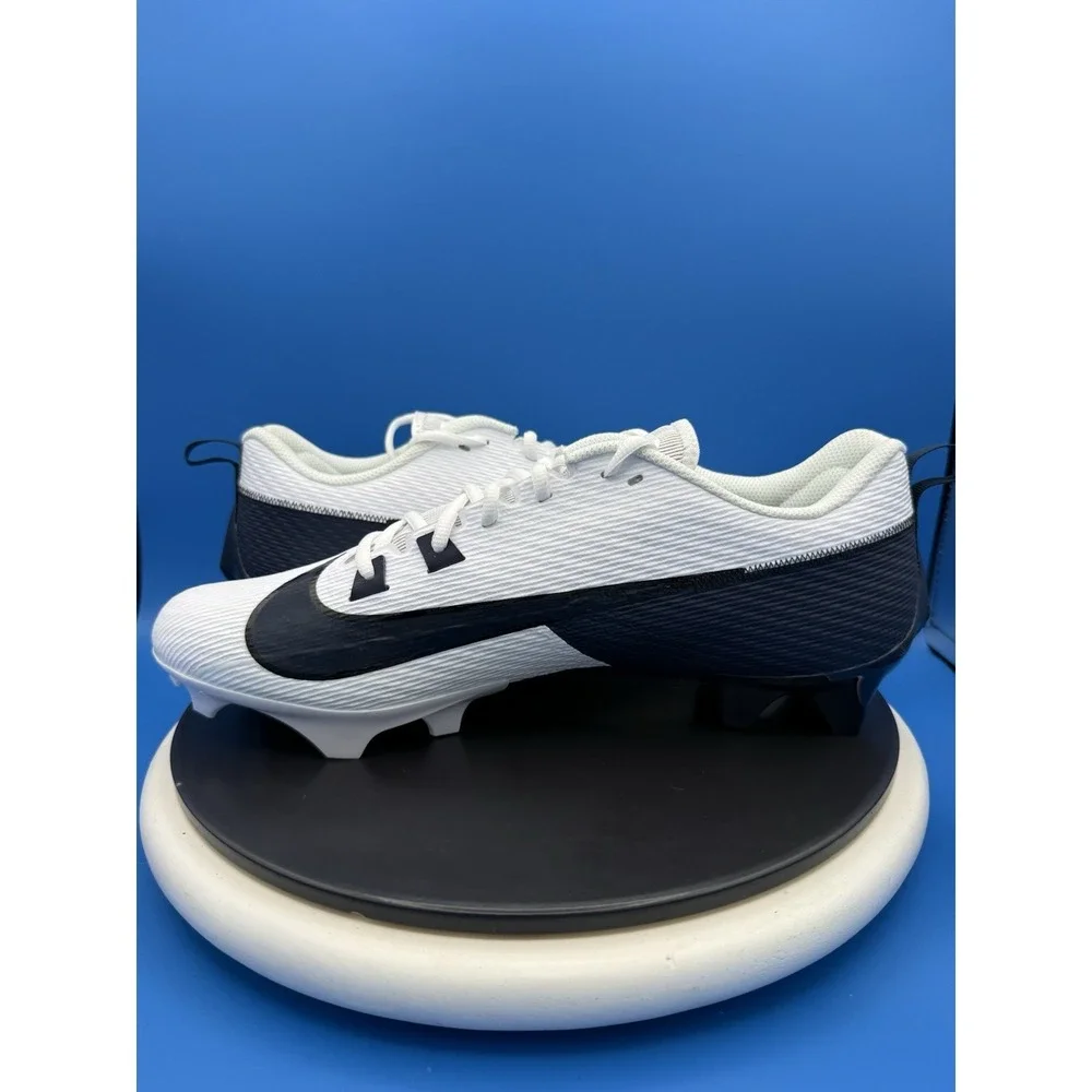 Nike Vapor Edge Speed 360 2 Mens 14.5 White Navy Blue Football Cleats FN7764-112